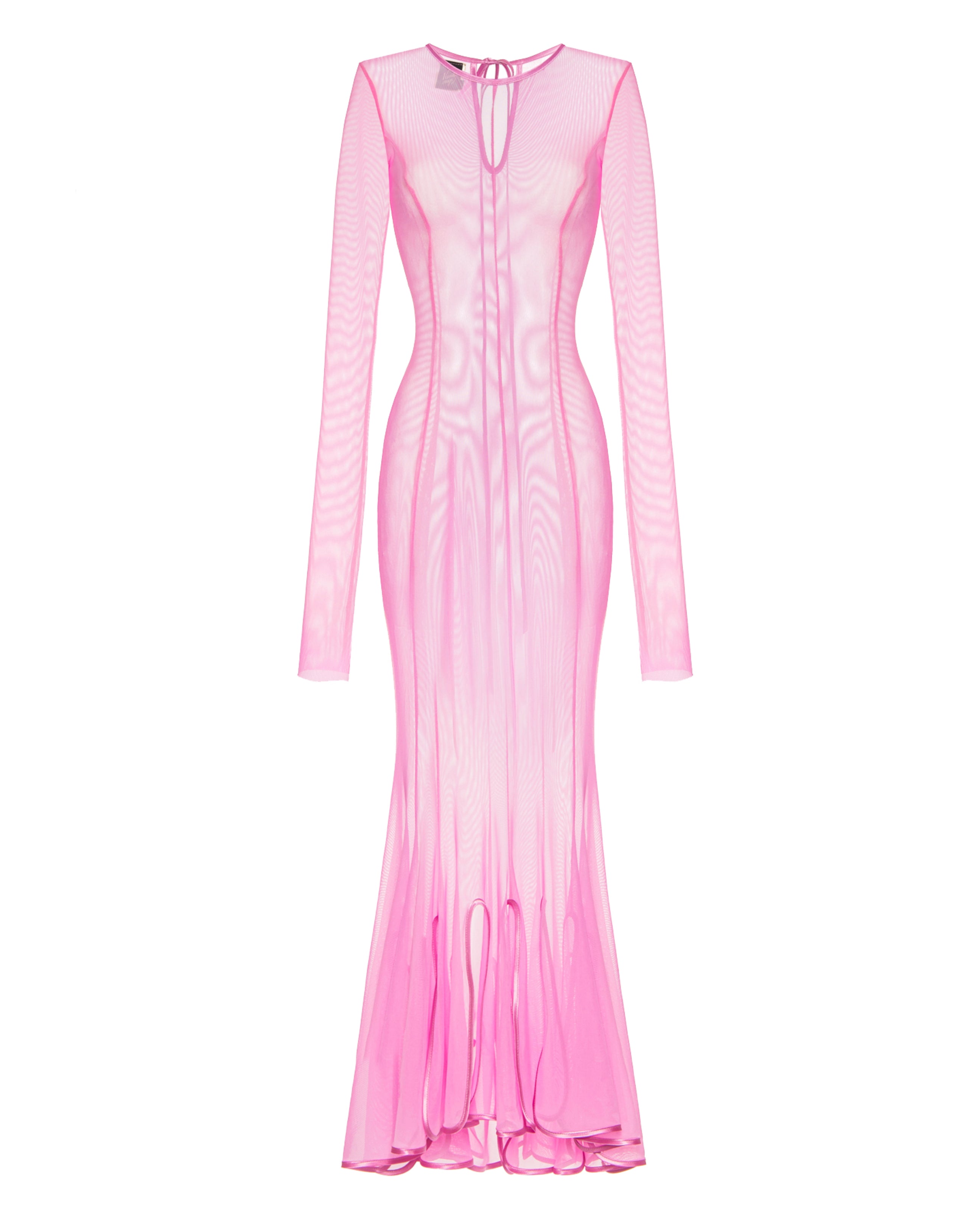 Magic flare dress baby pink