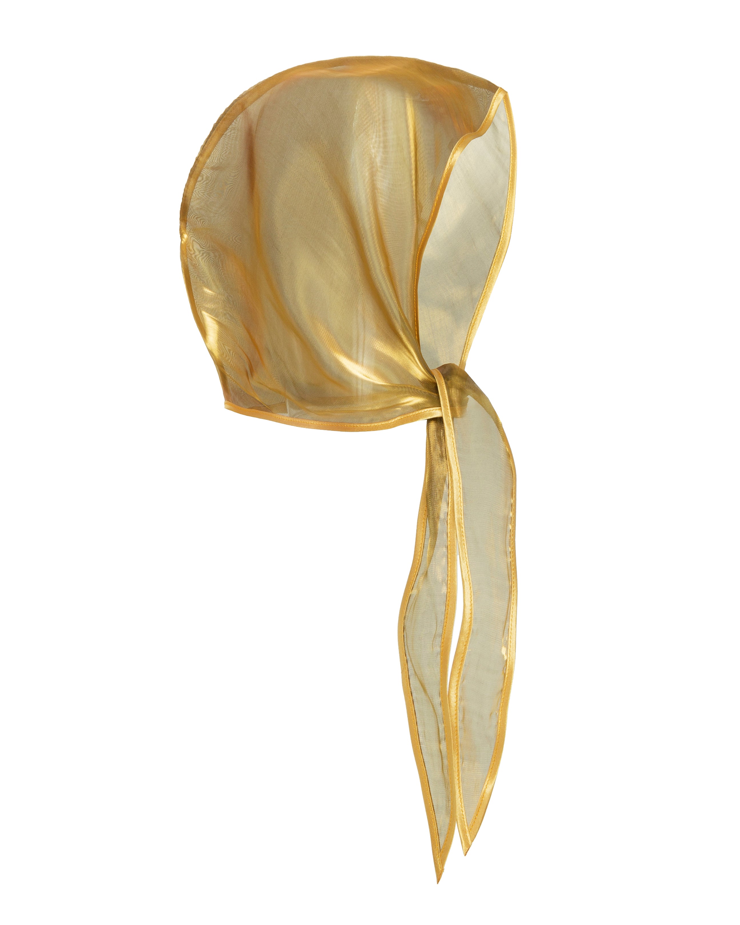 Organza head scarf gold - Main Image