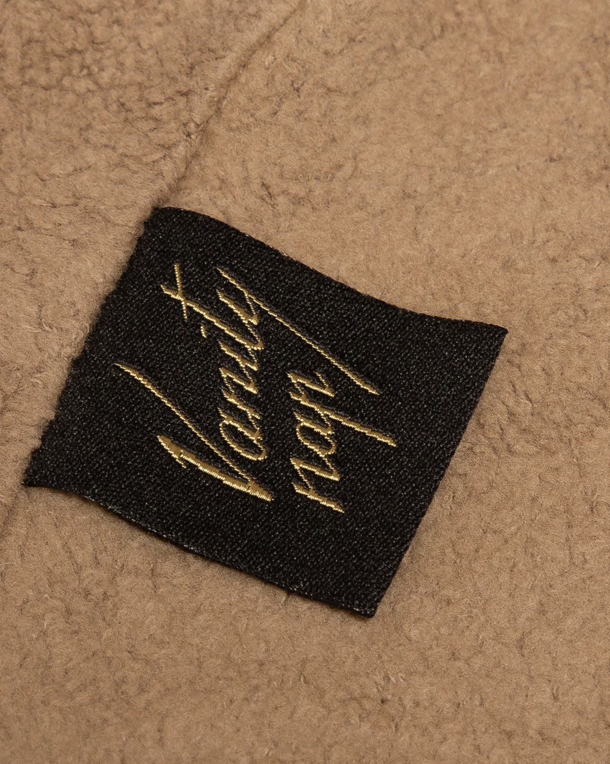 Fleece head scarf dune beige