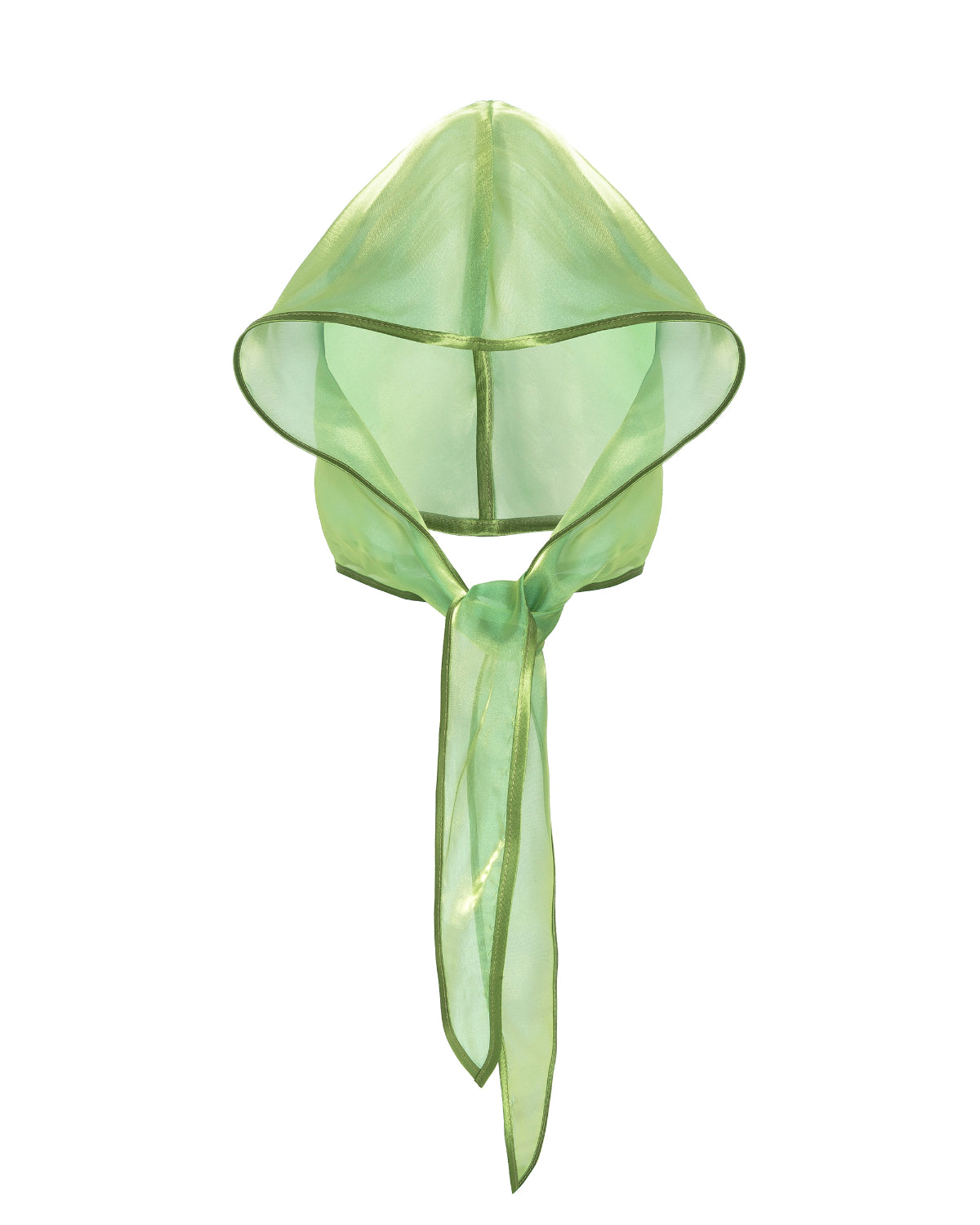 満点の Organza head Nap Vanity – pistachio scarf 小物