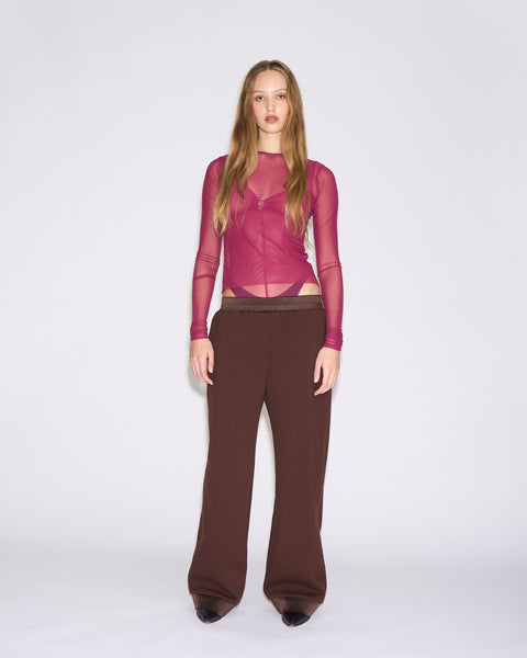 Sheer top lala cherry – Vanity Nap