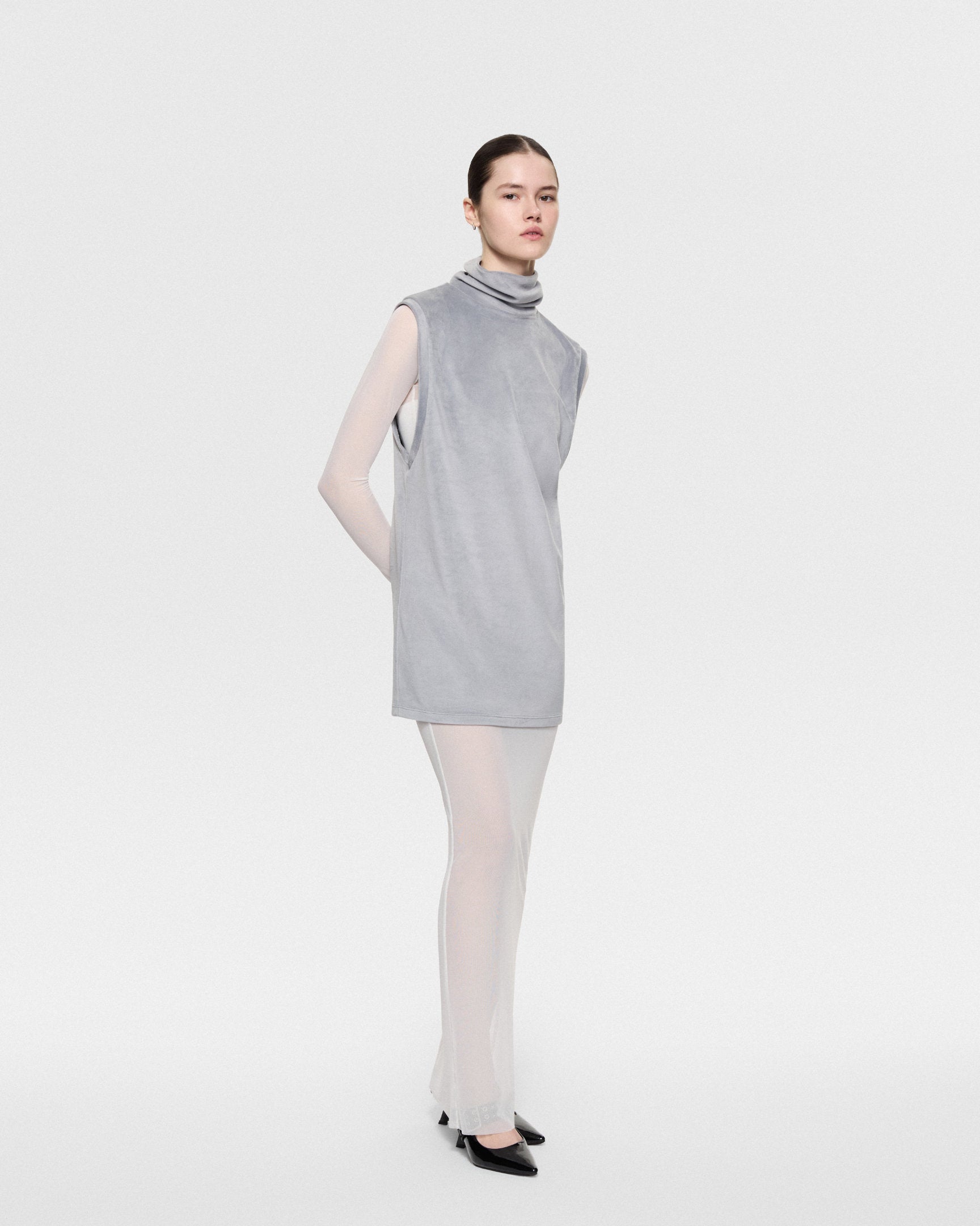 Monsoon dress grey
