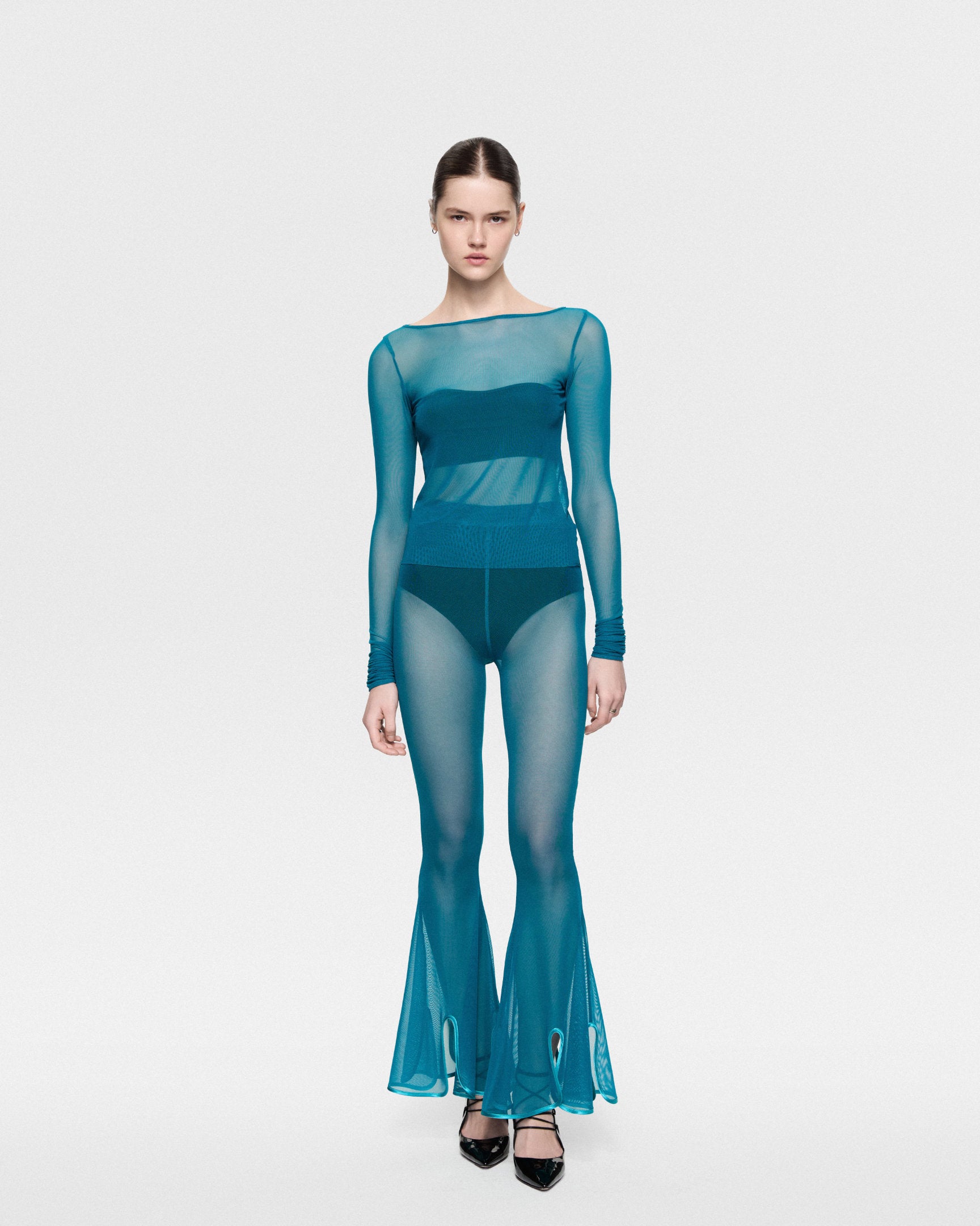 Magic flare leggings petrol