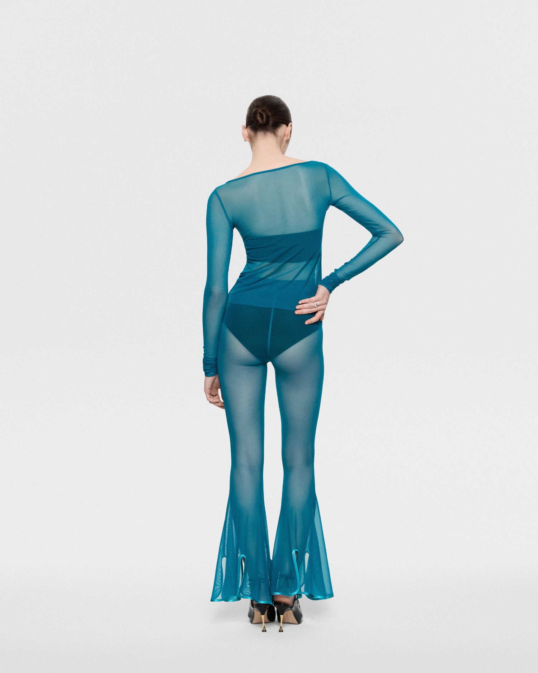 Magic flare leggings petrol