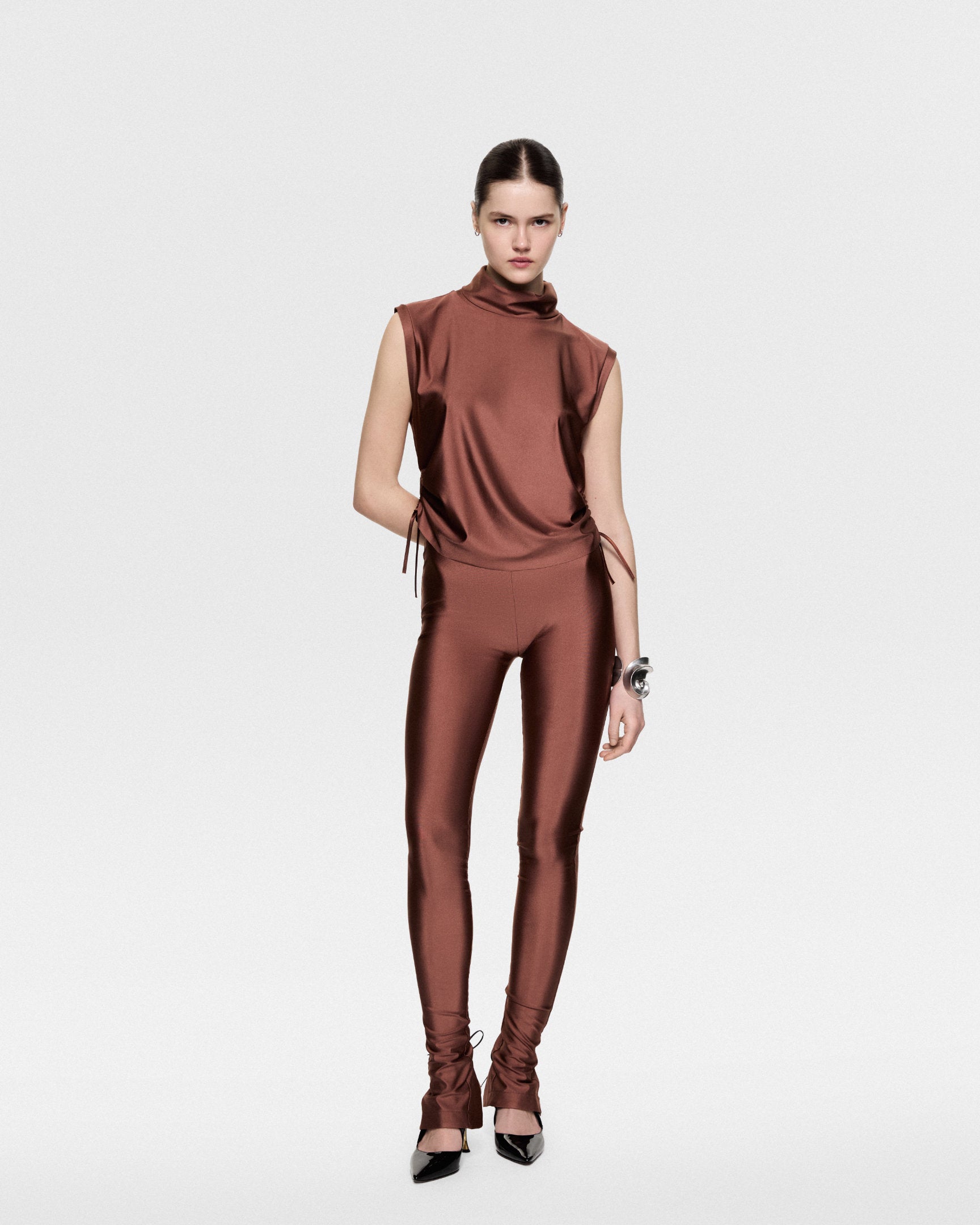 Fluid turtleneck copper