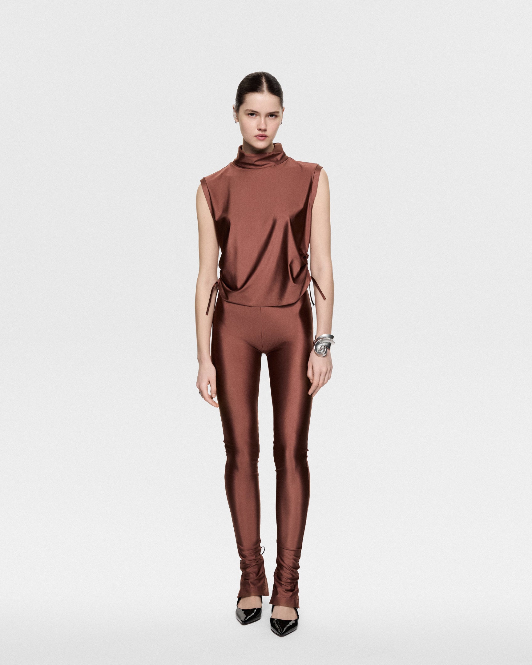 Fluid turtleneck copper