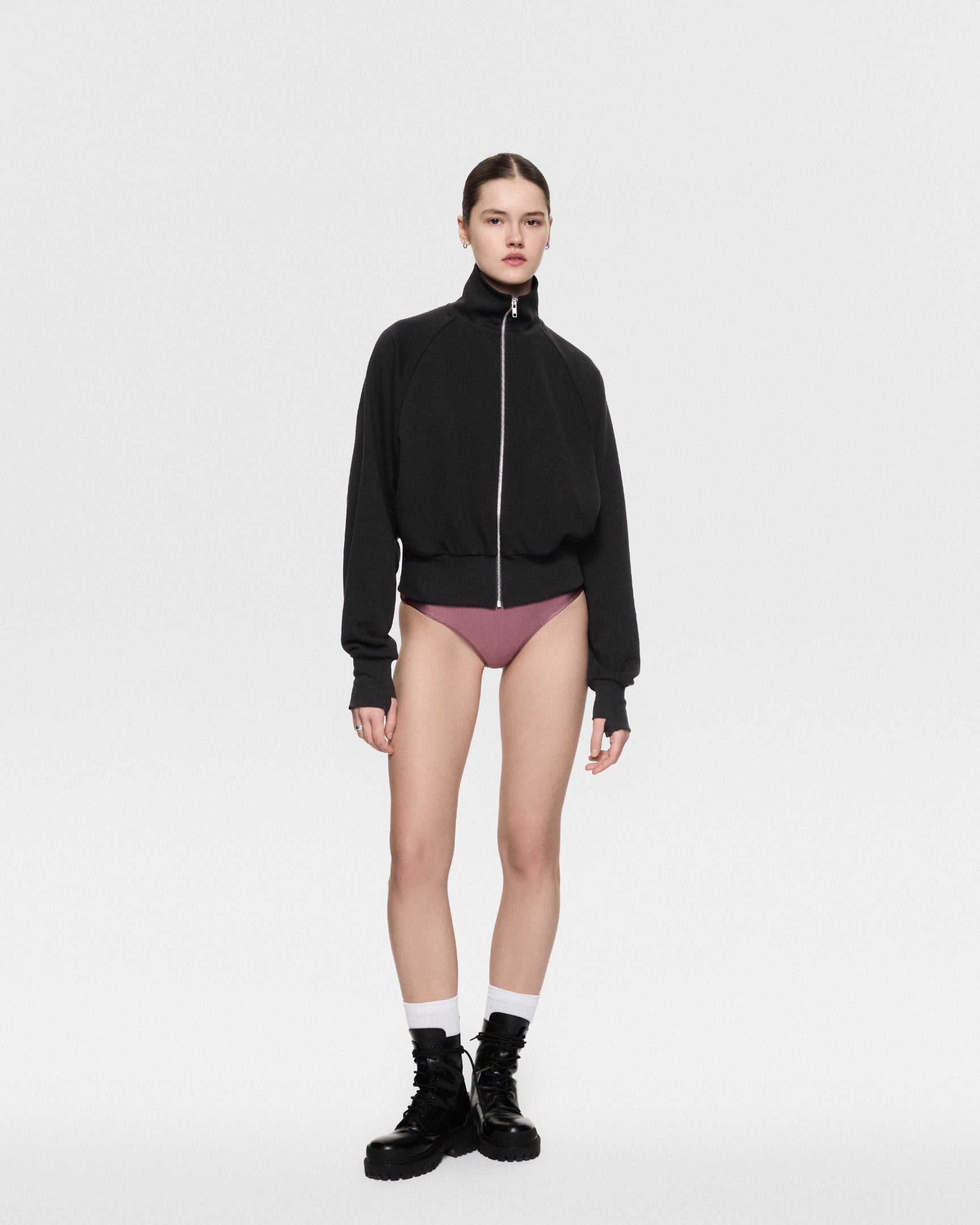 City track jacket black