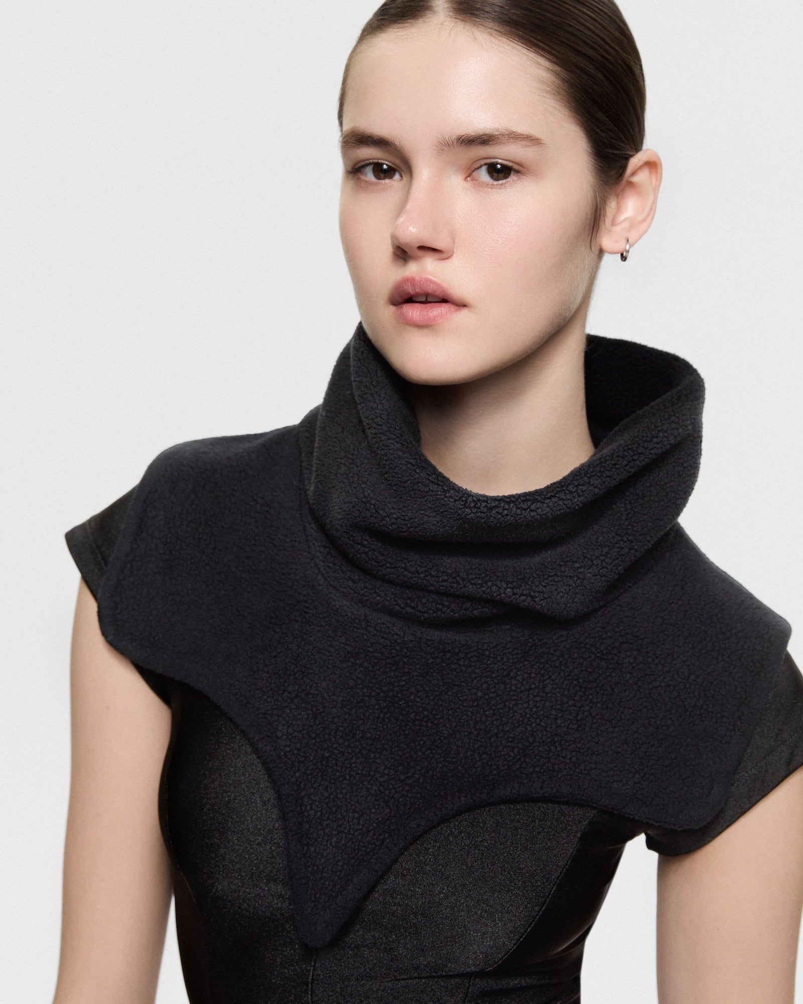 Fleece collar black