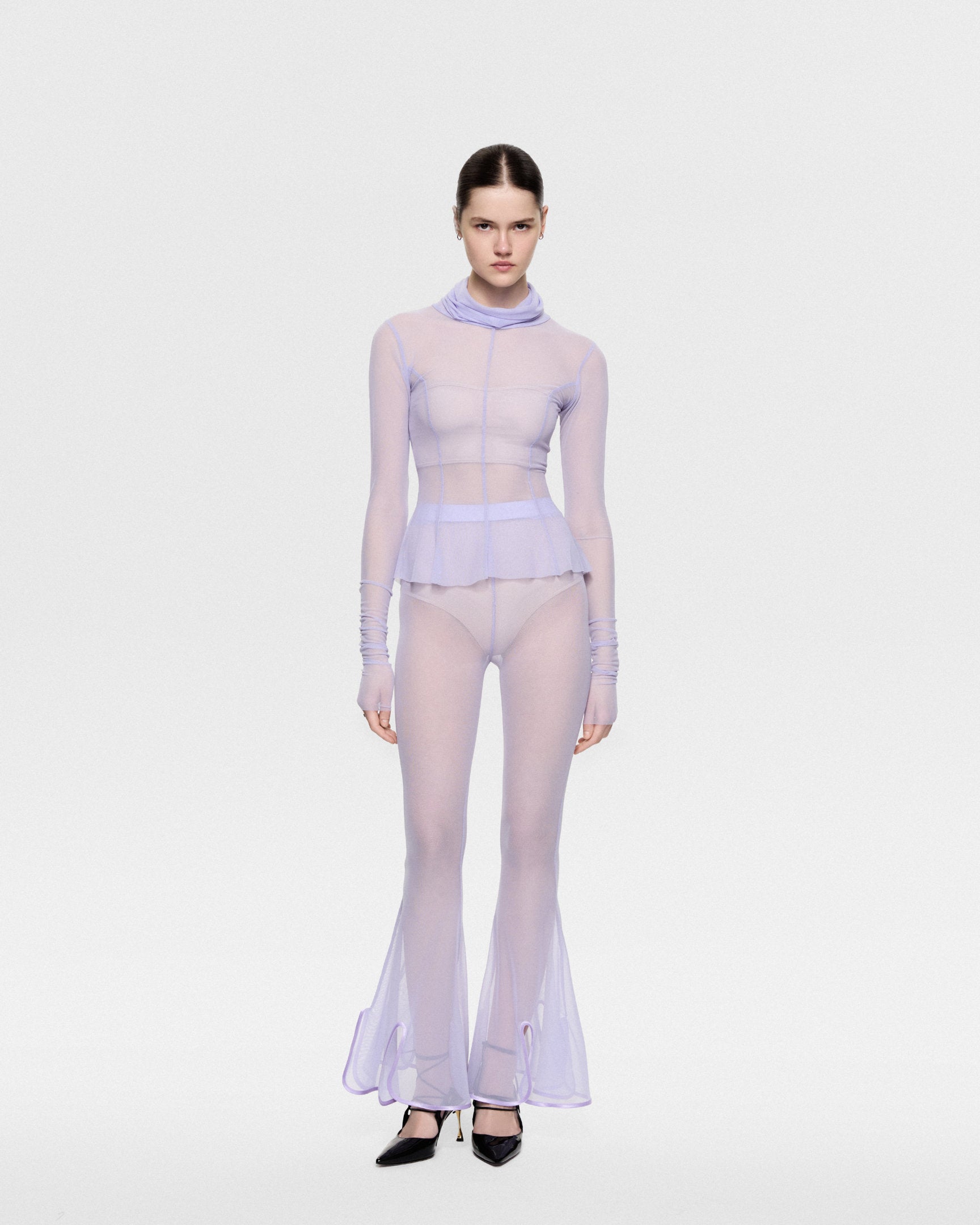 Magic flare leggings lilac