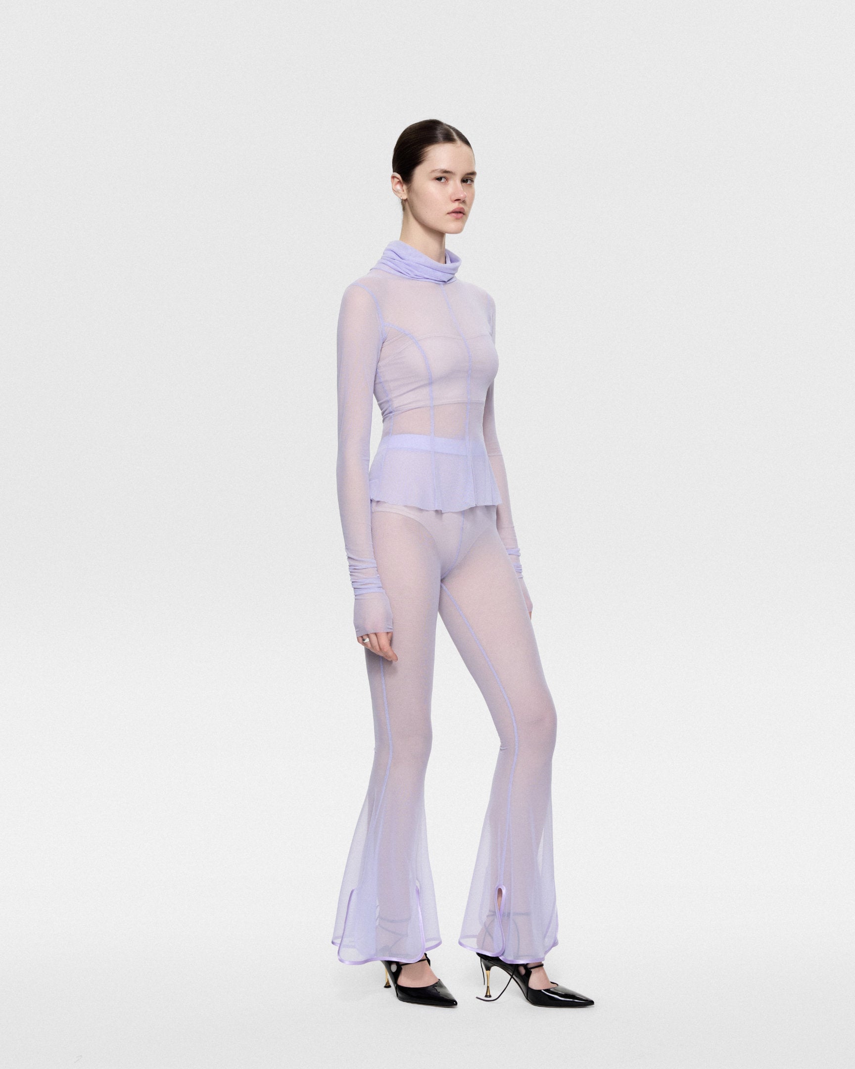 Mist turtleneck lilac