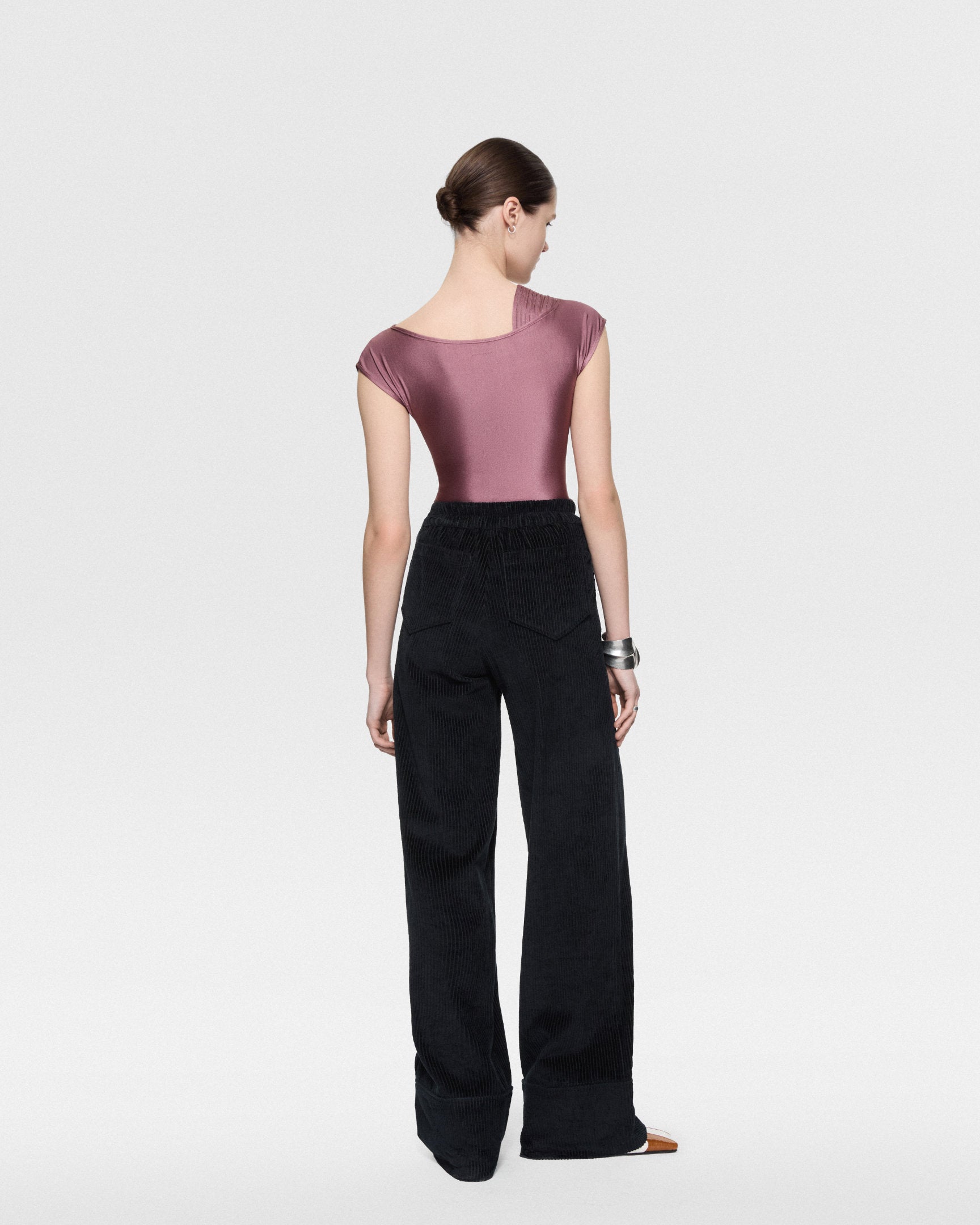 Medusa bodysuit mauve