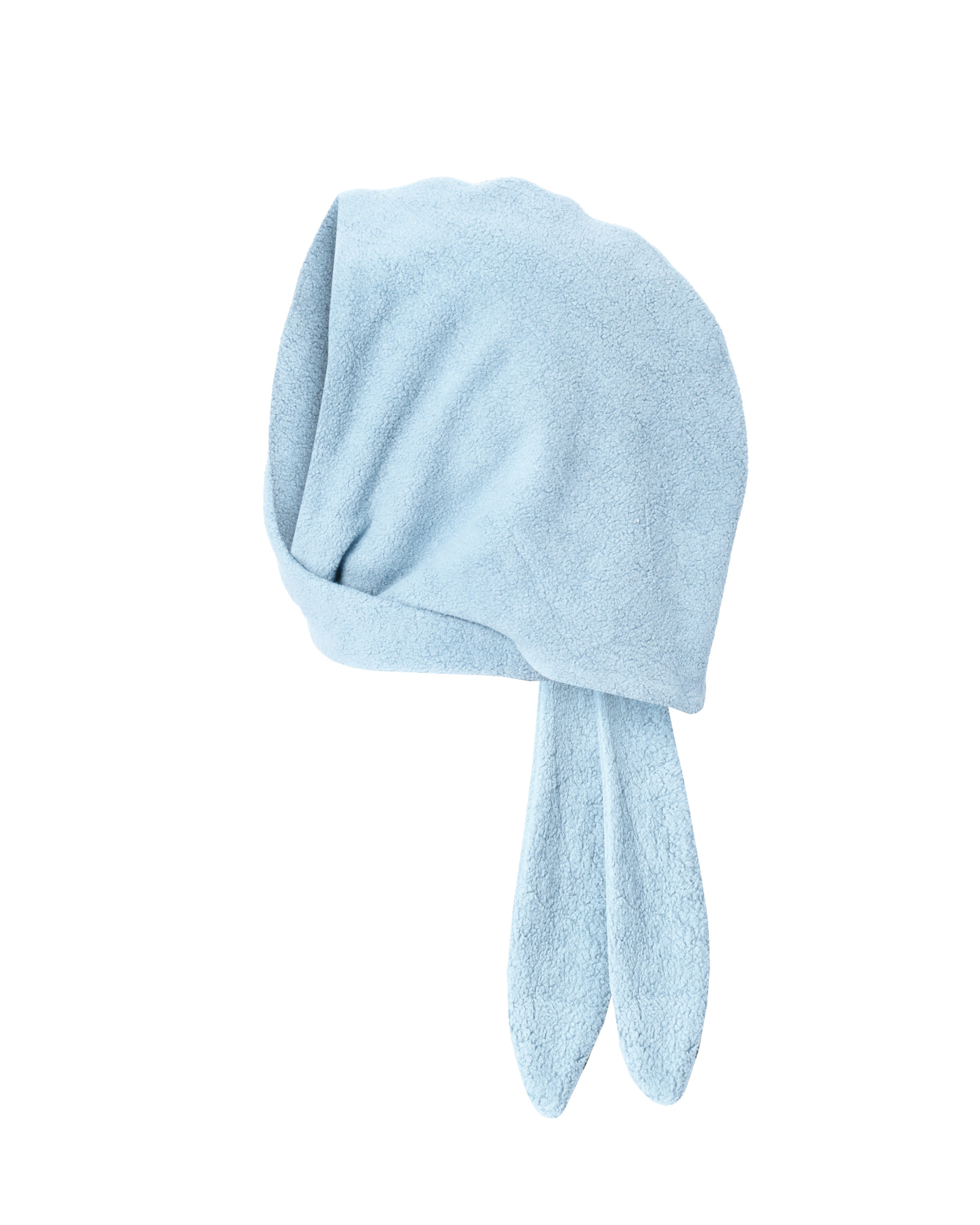 Fleece head scarf cloud blue