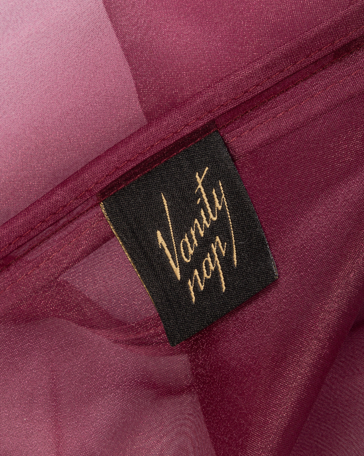Organza bag cherry