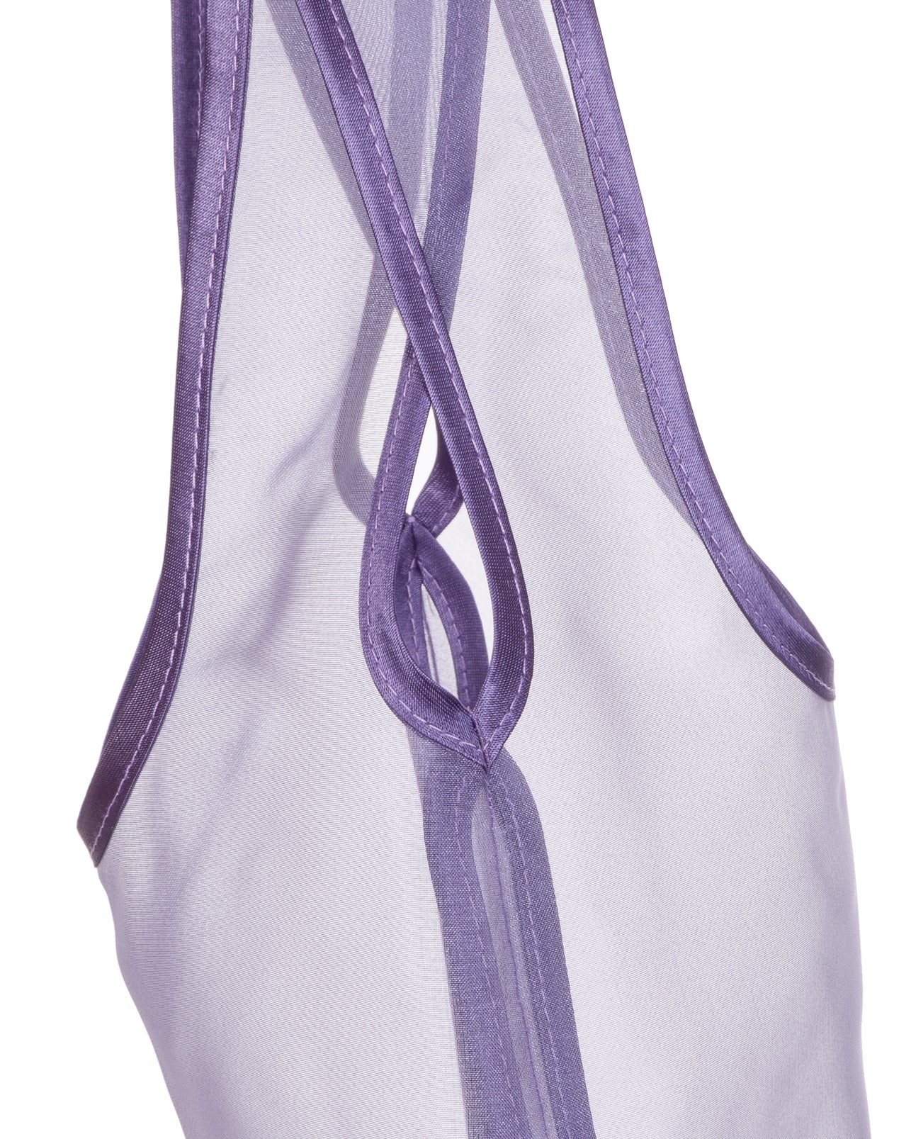 Organza bag violet