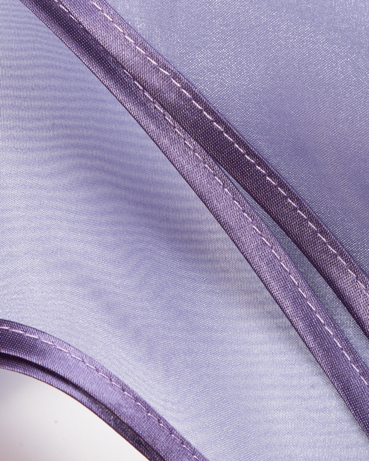 Organza head scarf violet