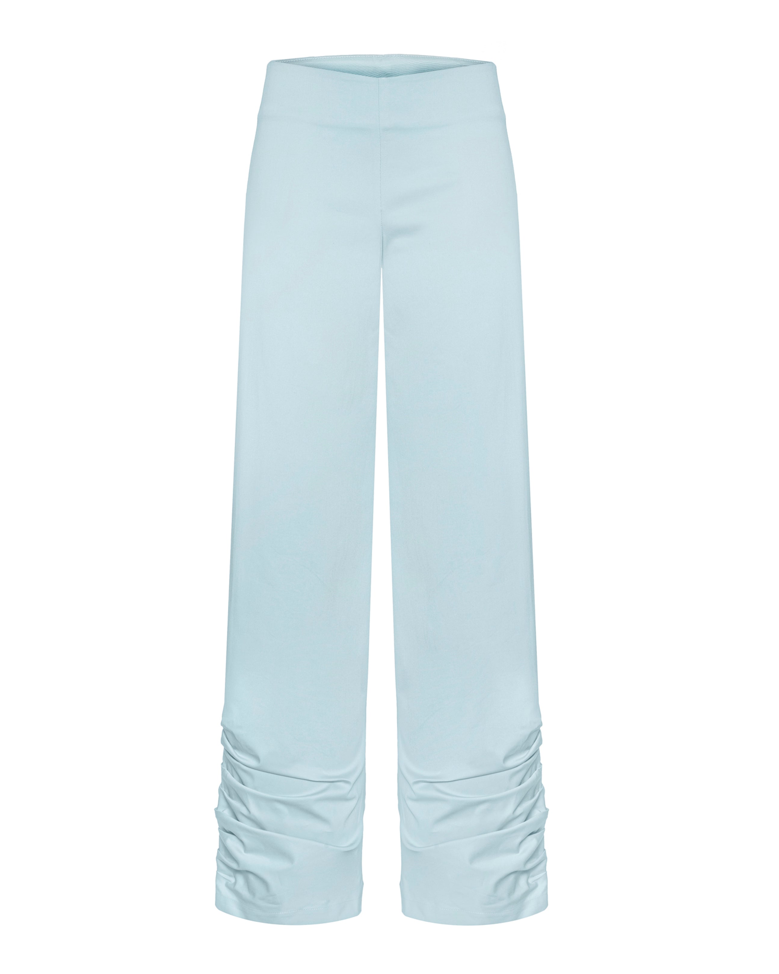 Ripple tailored trousers aqua blue