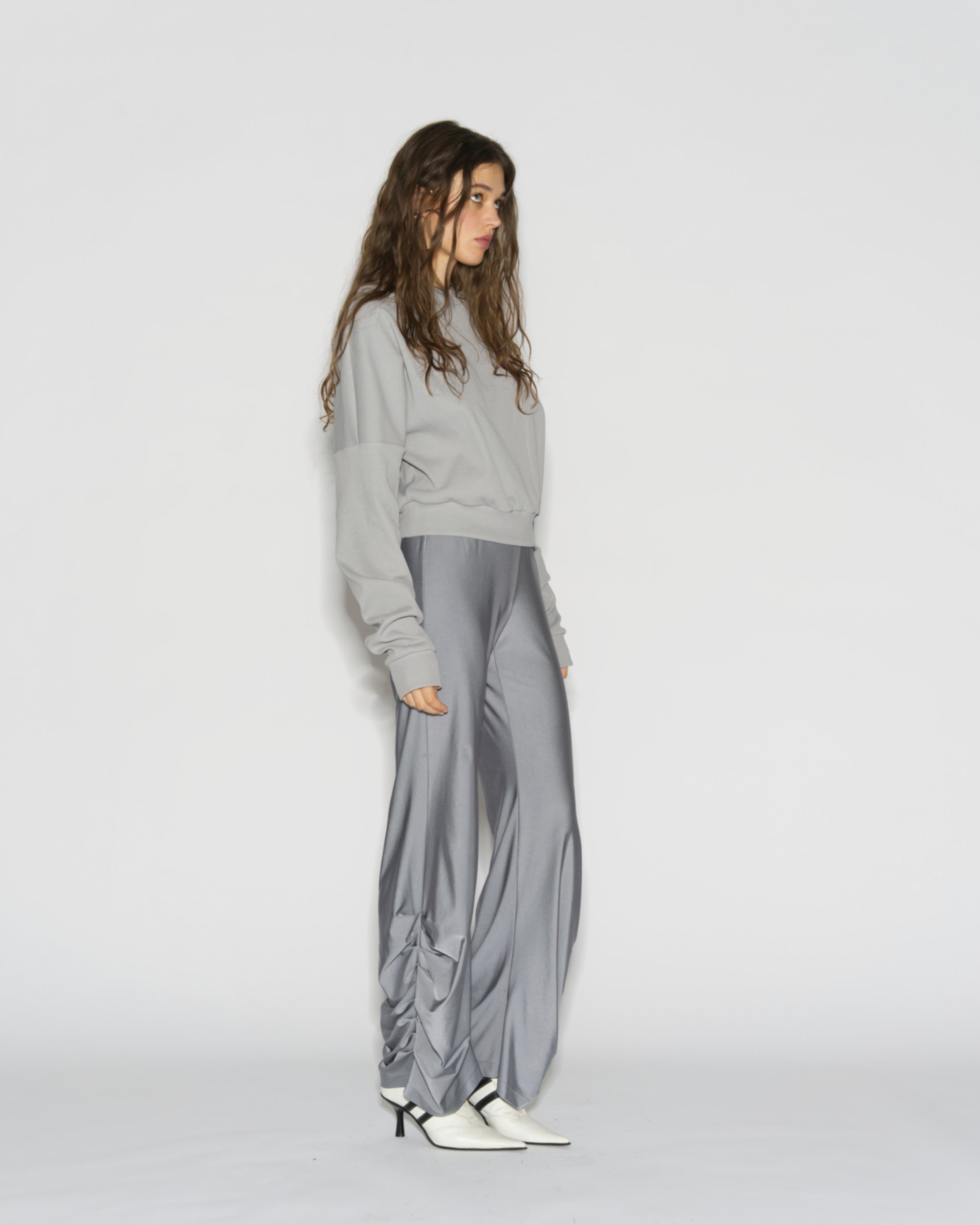 Ripple pants stone grey