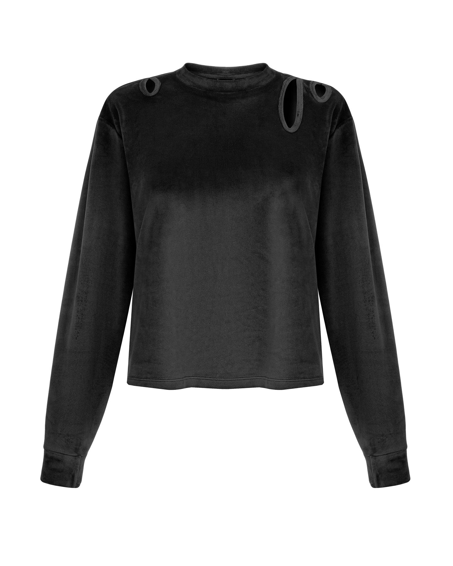 Acid rain longsleeve top black
