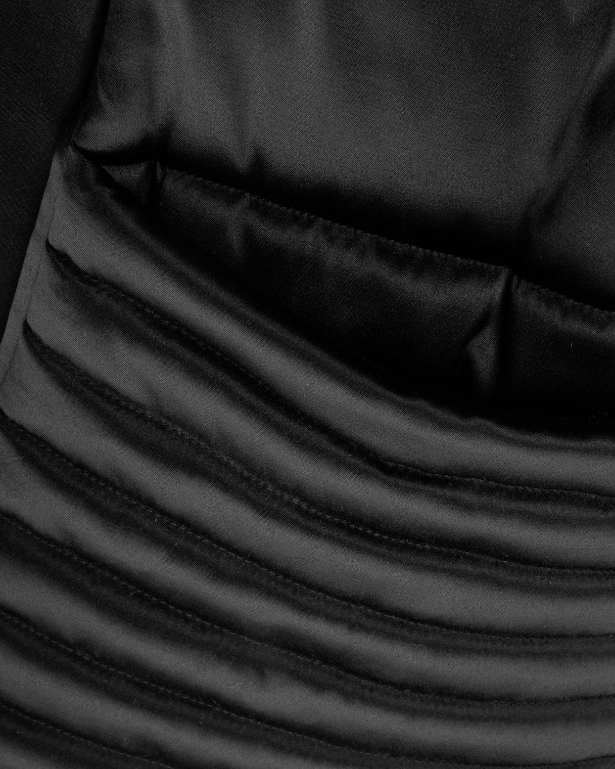XXL pocket scarf black