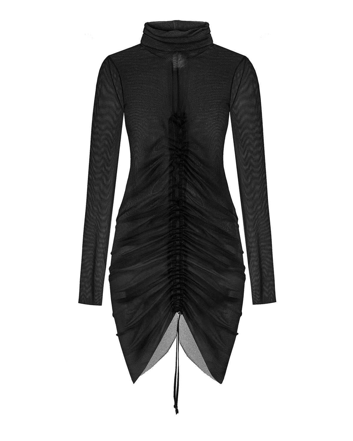 Translucent dress black