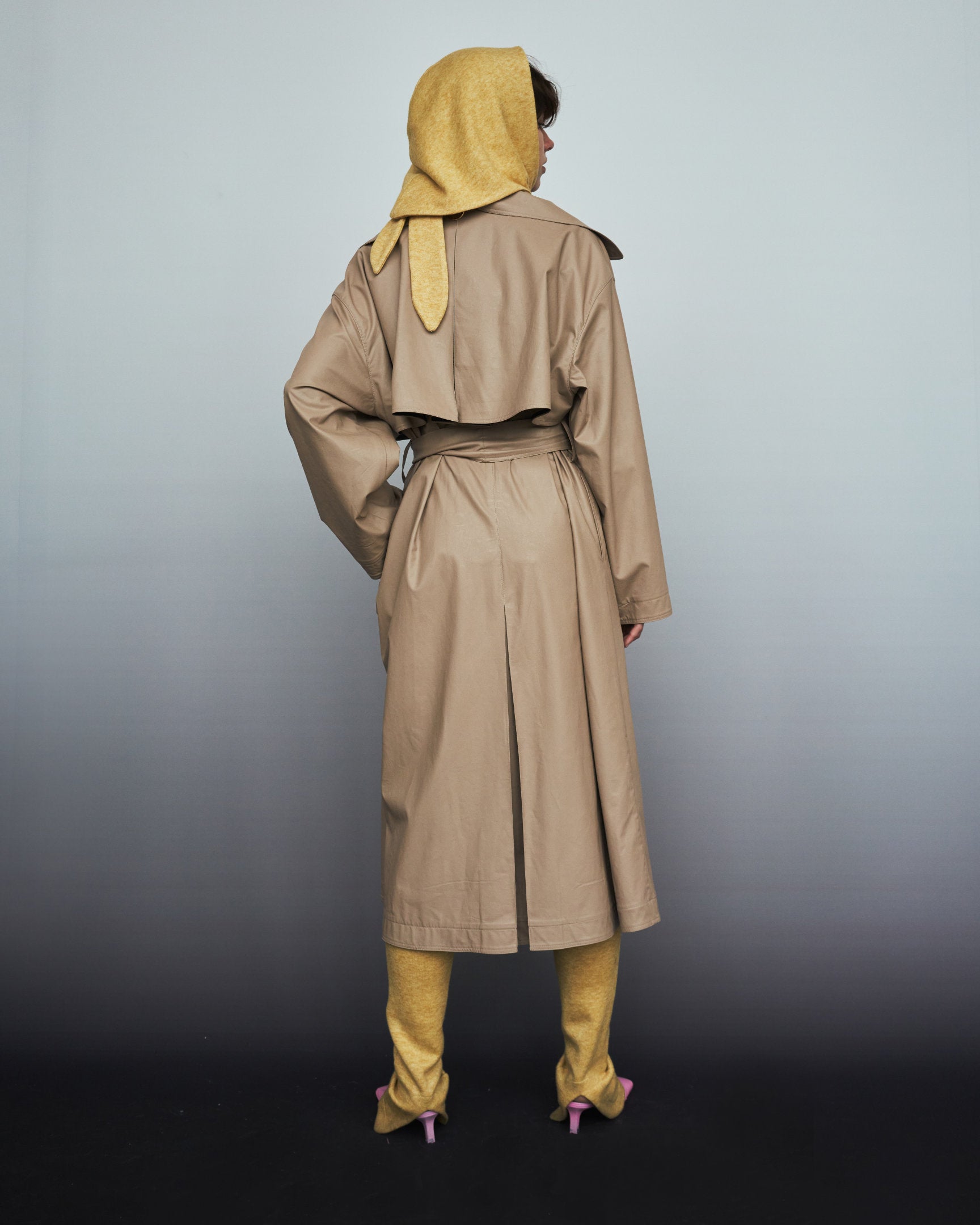 23区 LIGHT BEIGE SPRING COAT 23区 LIGHT BEIGE SPRING COAT