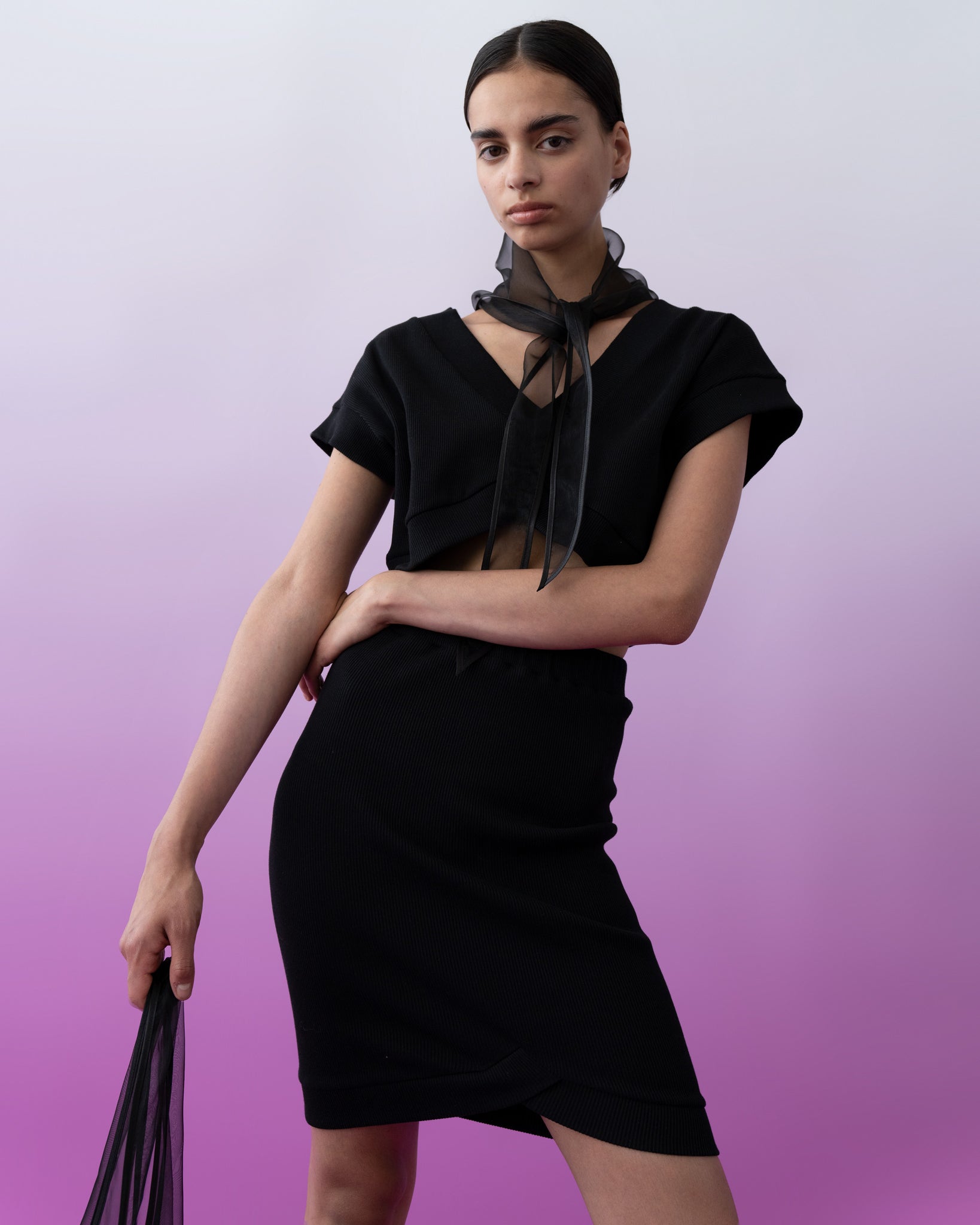 Venus skirt black