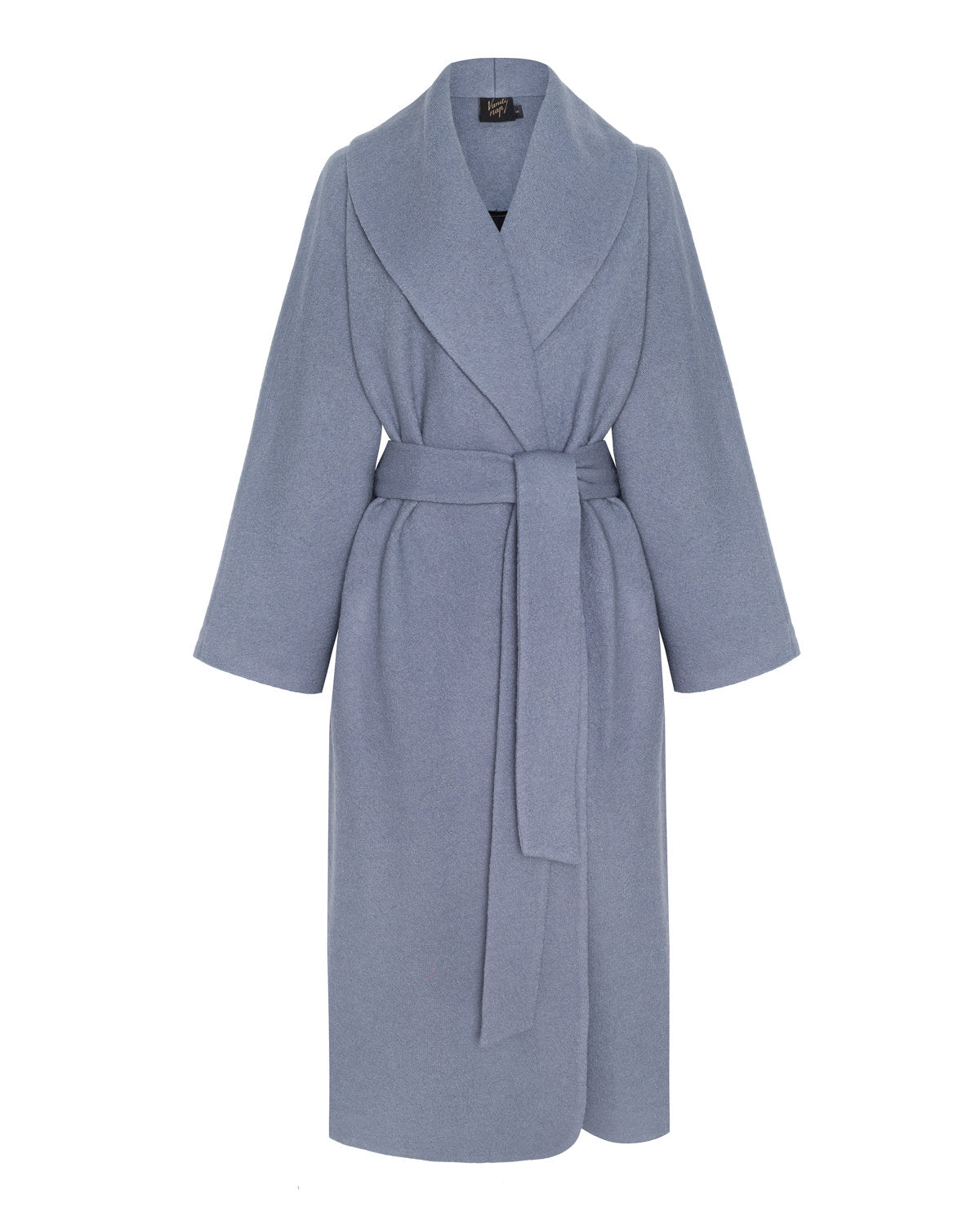 Long wave coat blue