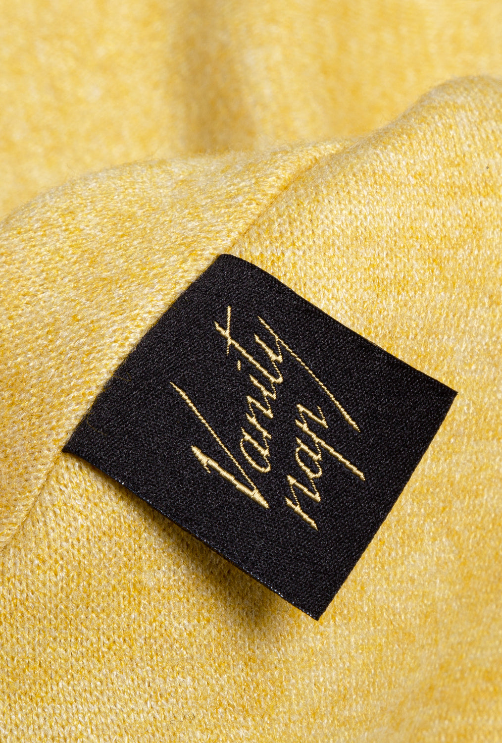 winter headscarf in yellow