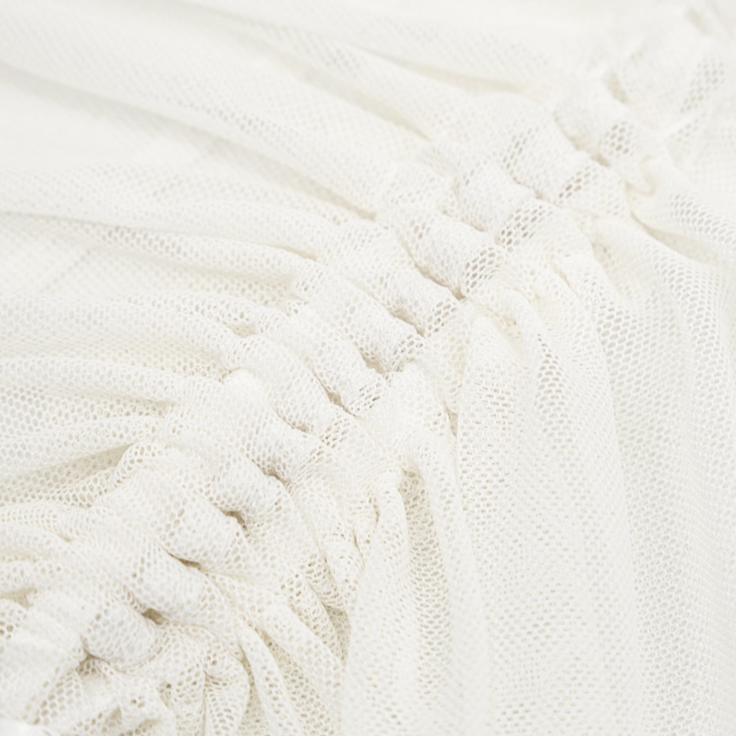 Translucent dress white