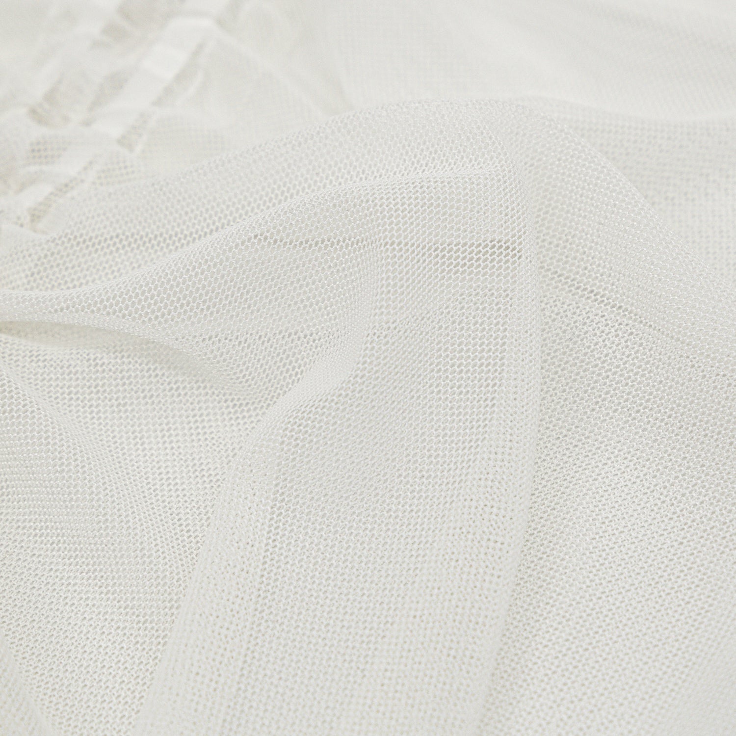 Translucent dress white