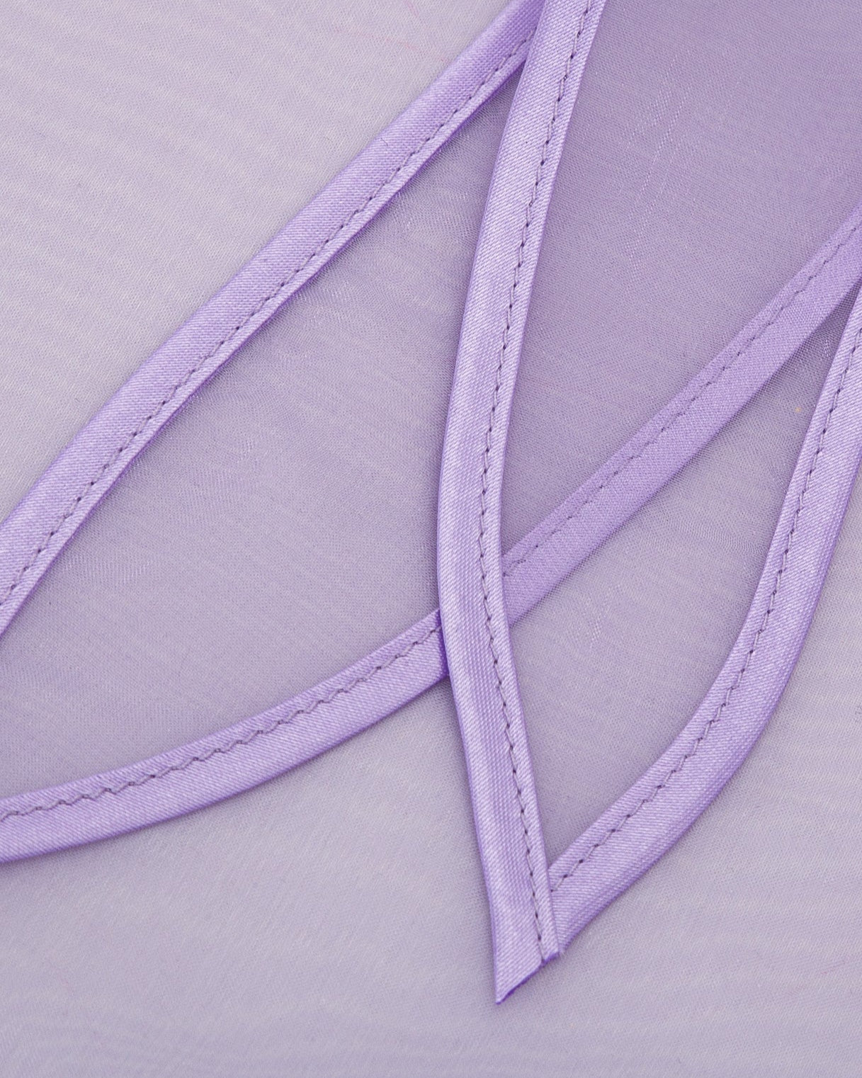 Organza head scarf lilac