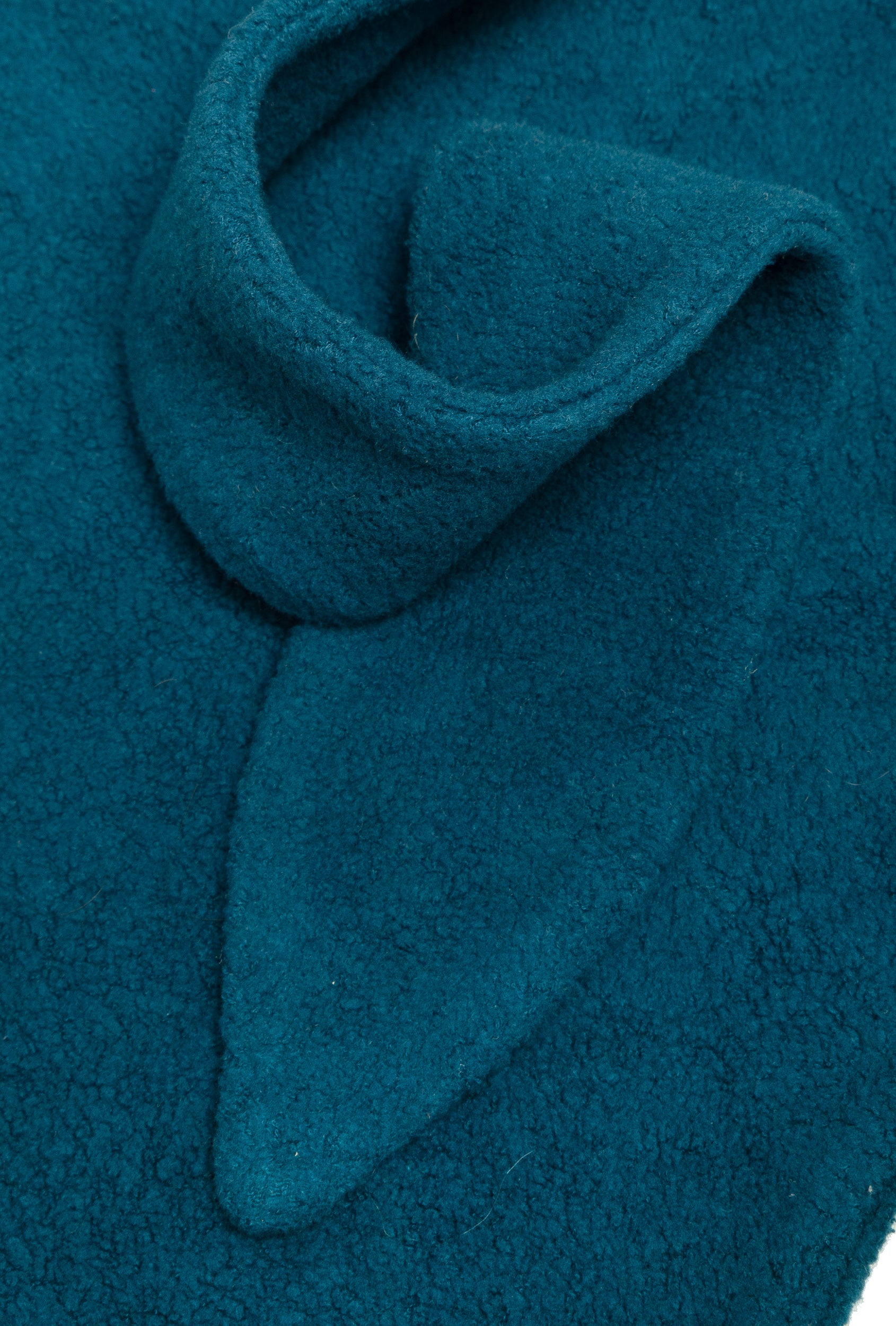 Fleece head scarf sea blue
